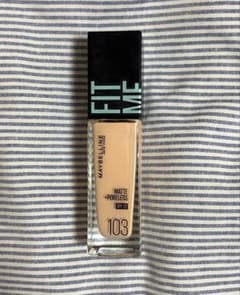 MAYBELLINE FIT ME リキッドファンデーション 103