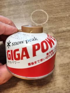 超激レア旧デザイン　ギガパワーガス希少な赤缶のサムネイル