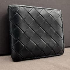 s25 ボッテガヴェネタ 二つ折り財布 ブラック イントレチャート - メルカリ