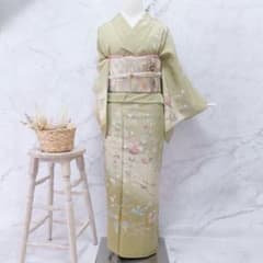 訪問着 フルセットa865F 正絹 卒業式 入学式 お宮参り 七五三 結婚式
