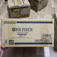 ⭐︎カートン新品⭐︎ONE PIECEカードゲーム 世界最強の戦士　OP-17のサムネイル
