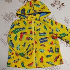 moujonjon ムージョンジョン パーカー 100 美品のサムネイル