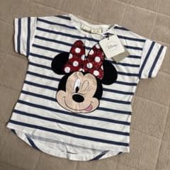 ZARA GIRLS ミニーマウス Tシャツ 104cmのサムネイル