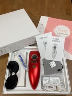 冷感脱毛器❣️FASIZ HAIR REMOVAL☺︎レッドのサムネイル