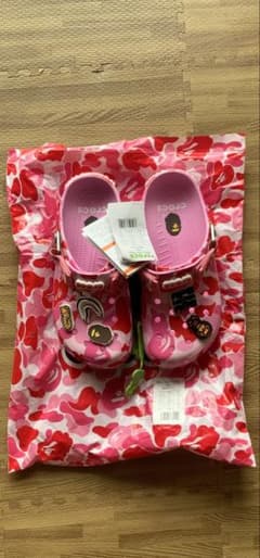 A BATHING APE x Crocs 25cm bape crocs