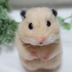 羊毛フェルト [38] キンクマハムスターのサムネイル