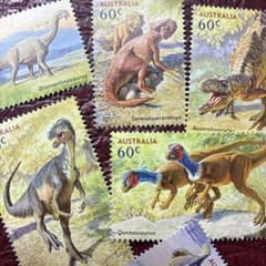 75858セール現品限 外国切手 オーストラリア発行恐竜6種揃 - メルカリ