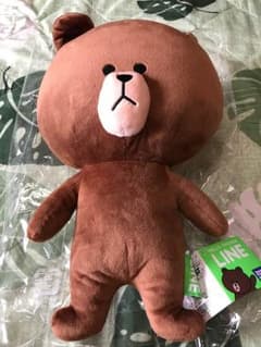 【新品未使用】LINE ブラウン ぬいぐるみ♡のサムネイル