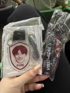 Vissel Kobe KUWA 光るアクリルネックストラップ25番のサムネイル