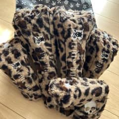 ヒョウ柄 ゴルフヘッドカバー 5個セットのサムネイル