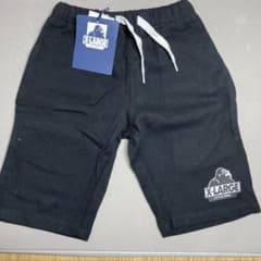 X-LARGE KIDS スウェットハーフパンツ　黒90cmのサムネイル