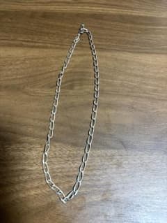 925刻印 SILVER シルバー チェーンネックレス45cm ヴィンテージのサムネイル