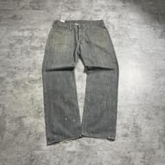 W33 L34】 japan levi's 先染ブラック リーバイス 569 - メルカリ