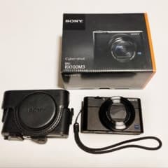 つけ麺大好き様専用☆SONY DSC-RX100M3 ケース付き - メルカリ