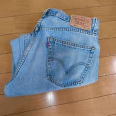 [美品]LEVI’S リーバイス505 w34 l32 ライトブルーデニムのサムネイル