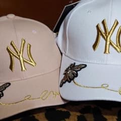 MLB ヤンキース 刺繍キャップ 2個セットのサムネイル
