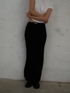 ロザリームーン 新品 ~BASIC~ 2way Long Skirt タイト - メルカリ