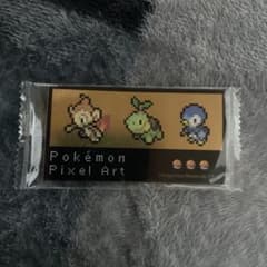 Pokémon Pixel Art ステッカー ヒコザル ナエトル ポッチャマのサムネイル