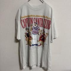 CAPTAIN SANTA CLUB 半袖Tシャツ ホワイト M 古着 - メルカリ