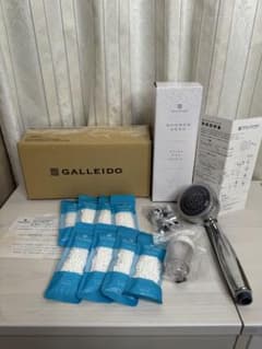 【新品】GALLEIDOシャワーヘッド＆カートリッジ8個のサムネイル
