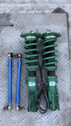 TEIN FLEX Z 50エスティマ 車高調 フロント左右 スタビリング付き