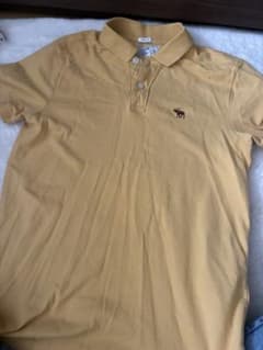 Abercrombie & Fitch イエロー 半袖ポロシャツ XSのサムネイル