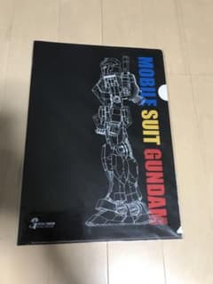 기동전사 건담 30주년 기념 클리어 파일 미개봉 미사용품