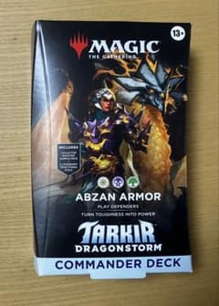 新品未開封】mtg タルキール龍嵐録 統率者デッキ「アブザンの守り
