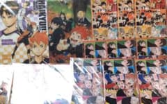 ハイキュー！！下敷き2枚＆ジャンプショップ購入特典ファイルいっぱいセットのサムネイル