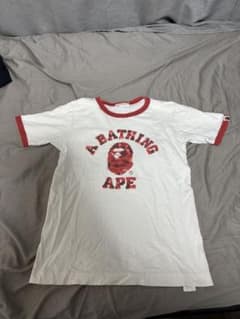 【A BATHING APE】　リンガーTシャツ 　Mサイズのサムネイル