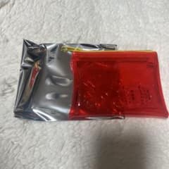ペコちゃん エンボスクリアポーチ レッドのサムネイル