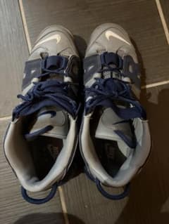 NIKE AIR MORE UPTEMPO グレー ネイビーのサムネイル