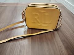 ラルフローレン　ショルダー　イエローバッグのサムネイル