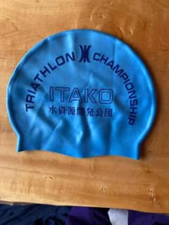 スイミングキャップ　シリコン　 ITAKO トライアスロンのサムネイル