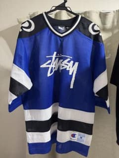 STUSSY Championコラボ　 ホッケーシャツ XLのサムネイル