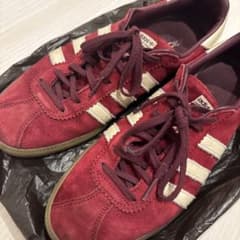 adidas 赤 スエード スニーカーのサムネイル