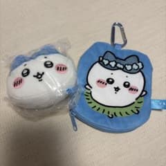 ちいかわ もっちるフェイスマスコット ダイカットポーチ ハチワレのサムネイル