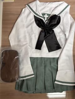 ガールズ&パンツァー 大洗女子学園 制服 コスプレ衣装(西住みほウィッグセット)のサムネイル