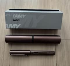 未使用☆LAMY Lx ラミー ルクス マロン 万年筆 EFケース付 名入れあり