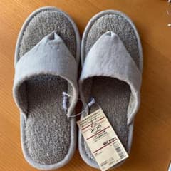 ⭐︎新品⭐︎無印　麻パイル　スリッパ　L sizeのサムネイル