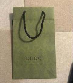 GUCCI グリーン 紙袋 ショッパーのサムネイル