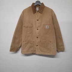 1980s 星タグUSA製 カーハートチョアコートカバーオール キャメル