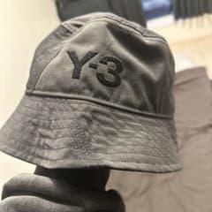 Y-3 グレー バケットハット即決オッケーのサムネイル
