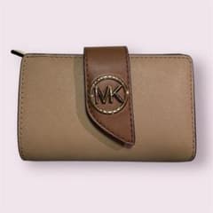 MICHAEL KORS 二つ折り財布 ブラウン×ベージュのサムネイル