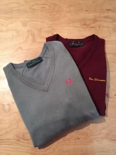 フレッドペリー ベンシャーマン 英国製ニット made in Englandのサムネイル