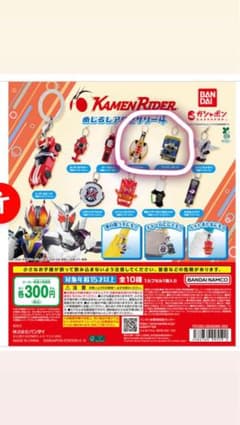 仮面ライダーめじるしアクセサリー4のサムネイル