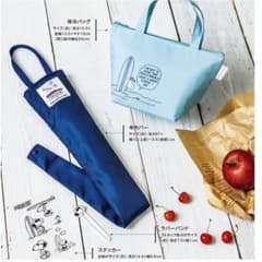 ランチバッグ スヌーピー新品未使用シール傘入れゴム4点セットのサムネイル