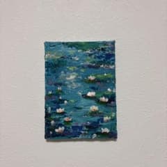 アクリル画　風景　手描き　絵画　イラスト　原画のサムネイル