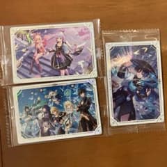 原神ウエハースシール　3枚セットのサムネイル