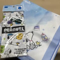新品 PEANUTS スヌーピー コップ袋とランチクロスセットのサムネイル